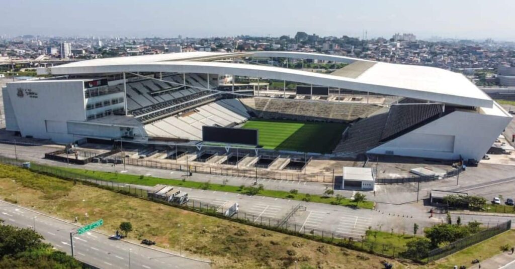 Arena do Corinthians em Itaquera, na zona leste de São Paulo