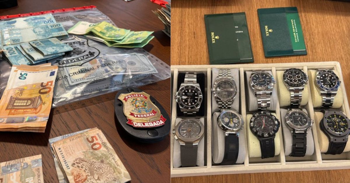 Operação Vassalos apreende dinheiro e relógios de luxo em investigação sobre emendas parlamentares