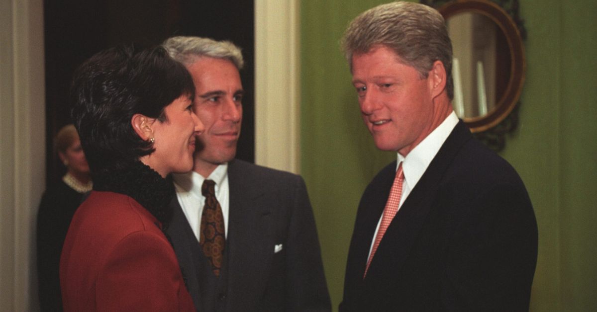Como Jeffrey Epstein ficou rico – Jeffrey Epstein ao lado de Bill Clinton em evento oficial nos anos 1990