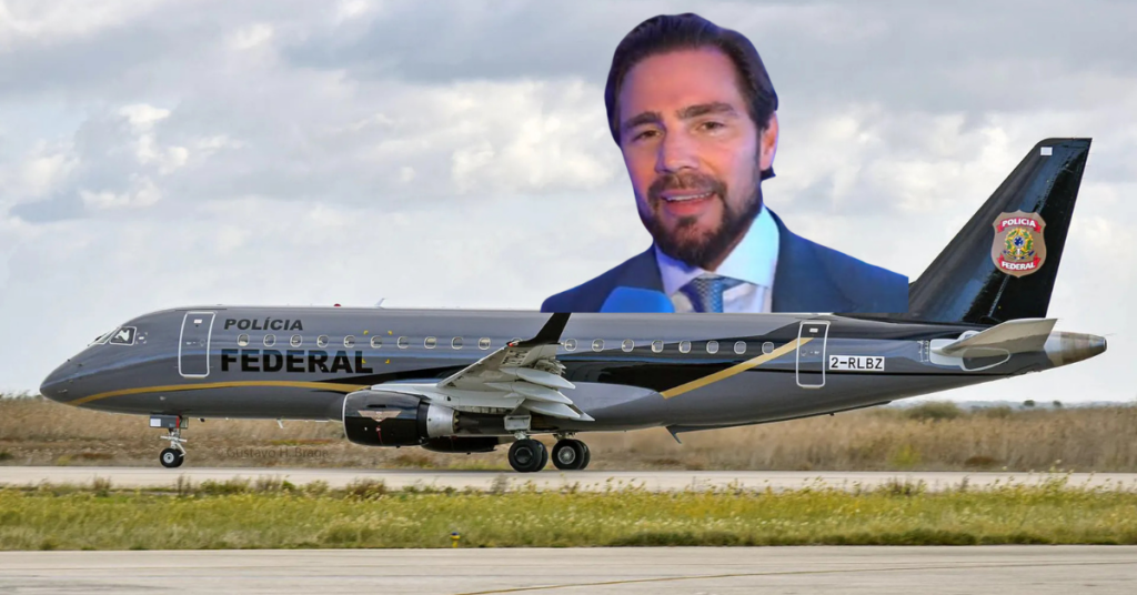 Daniel Vorcaro no Senado com aeronave da Polícia Federal autorizada pelo STF