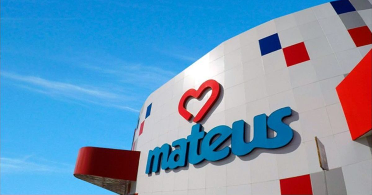 Fachada de uma das unidades do Grupo Mateus simbolizando a doação de ações Grupo Mateus