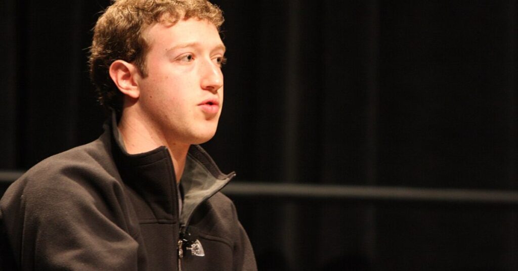 Mark Zuckerberg, convocado para dar depoimento no julgamento da Meta nos EUA em Los Angeles