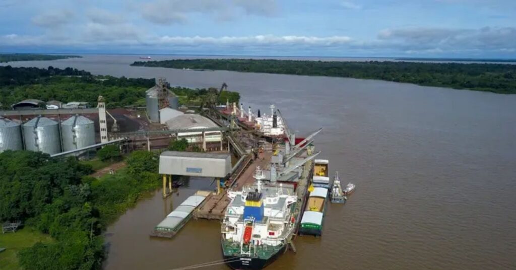 Leilão portuário 2026 no Porto de Santana com terminal de granéis