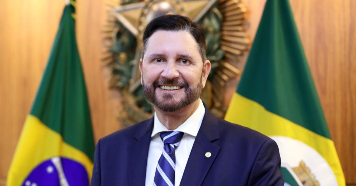 Romeu Aldigueri presidente da Assembleia Legislativa do Ceará durante entrevista ao J1 News Brasil