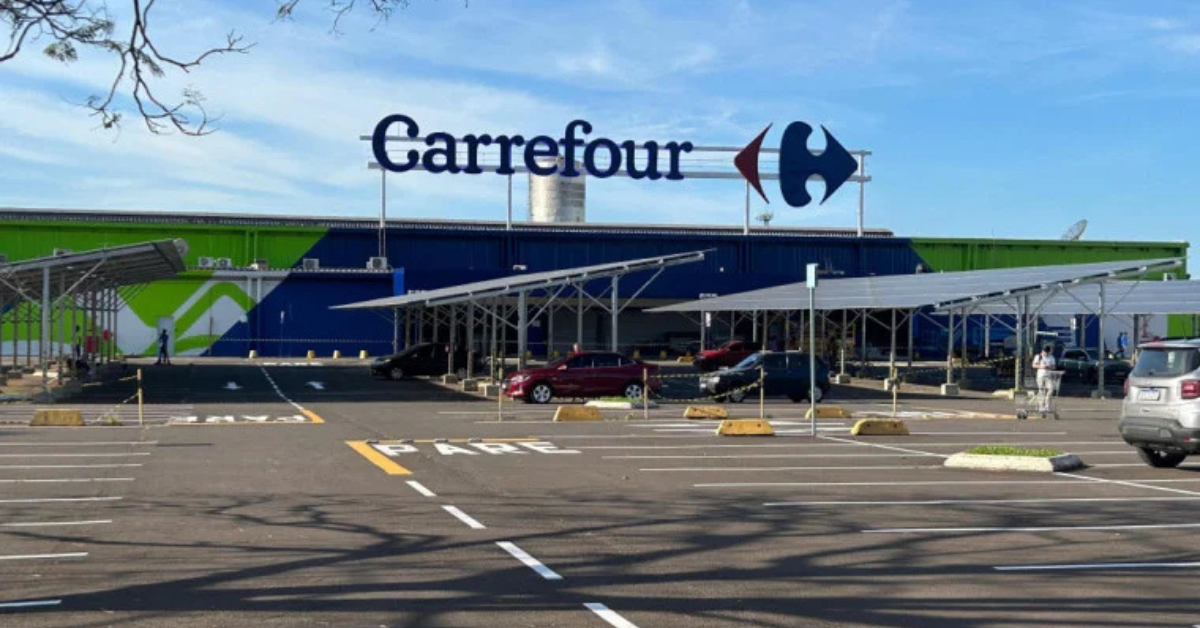 Unidade do Carrefour em São Paulo citada em investigação de corrupção no ICMS - Foto: Reprodução/Redes Sociais