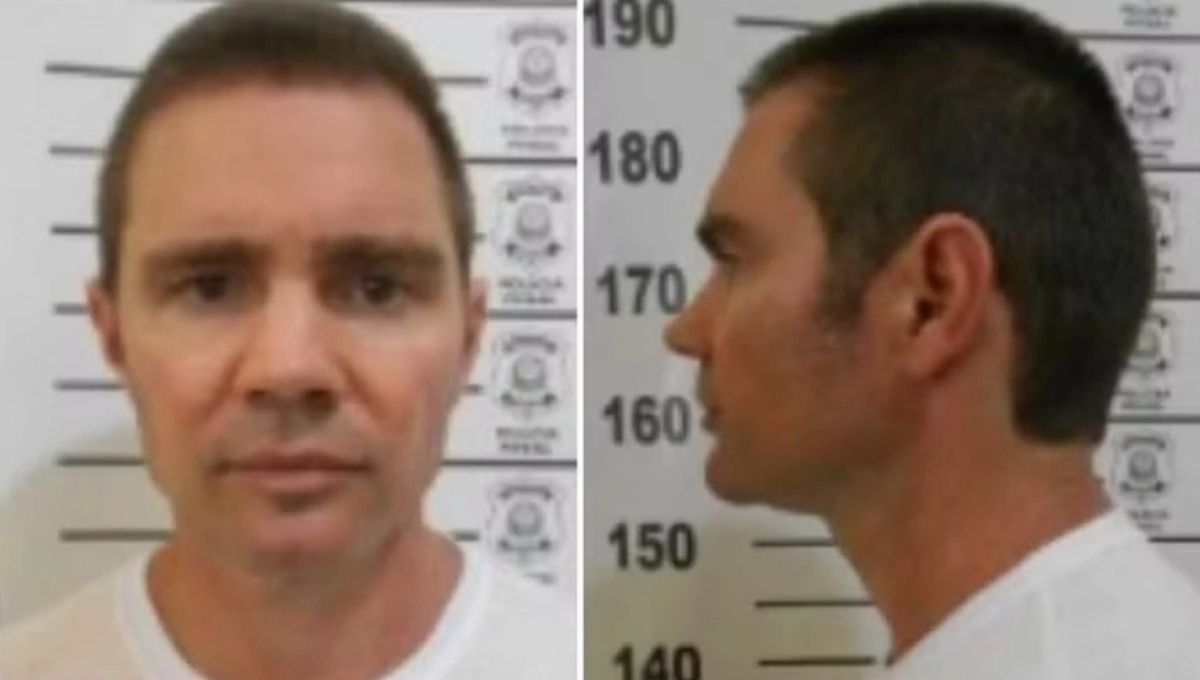 Daniel Vorcaro em imagem de registro policial no caso Banco Master