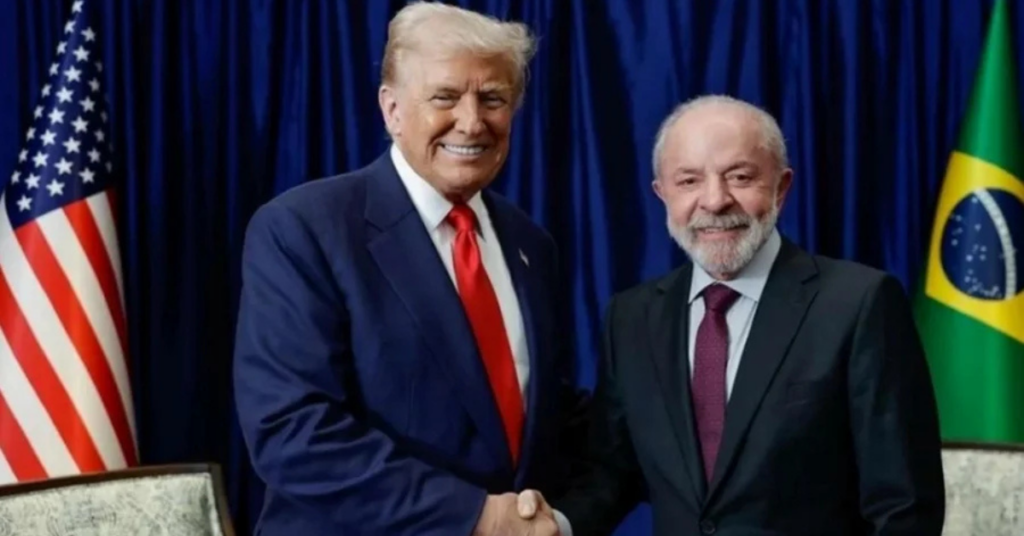 Líderes de Brasil e Estados Unidos durante encontro diplomático entre os dois países - Foto: Ricardo Stuckert / PR