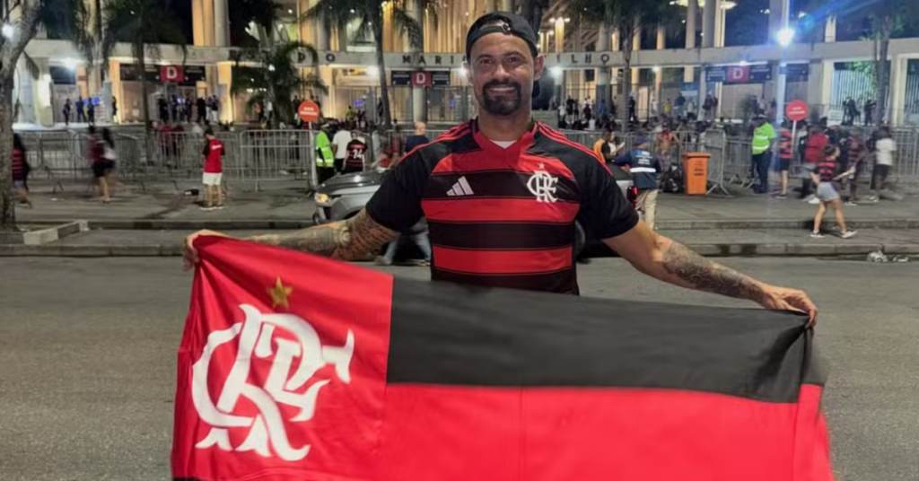 goleiro Bruno no Maracanã antes da prisão do goleiro Bruno após revogação da condicional - Foto: Reprodução/Redes Sociais