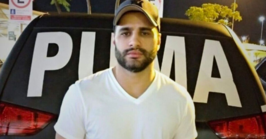 Luiz Phillipi Mourão, conhecido como Sicário, investigado pela Polícia Federal em caso ligado ao Banco Master - Foto: Reprodução/Redes Sociais