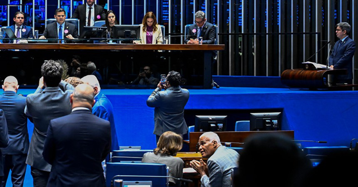 Senado aprova cargos no Executivo durante sessão no plenário do Congresso Nacional - Foto: Waldemir Barreto/Agência Senado Fonte: Agência Senado