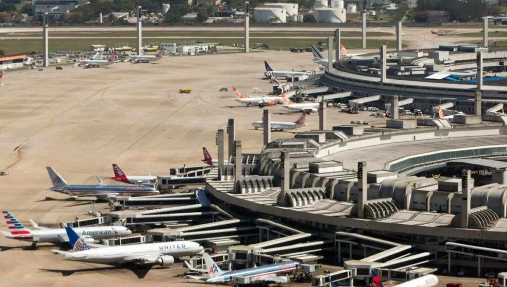 Aeroporto do Galeão no Rio de Janeiro onde cresce apreensão de haxixe com voos dos Estados Unidos