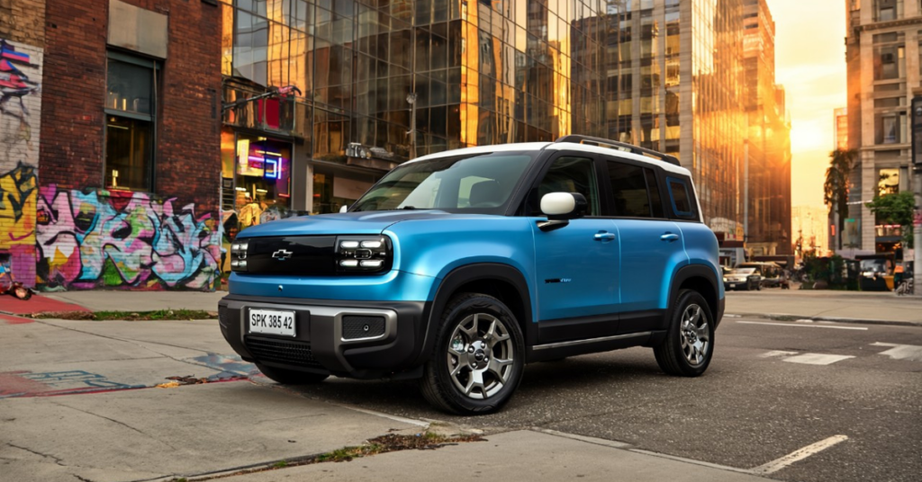 Chevrolet Spark EUV SUV elétrico no Brasil - Foto: Divulgação