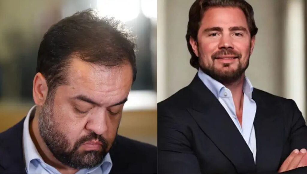 Cláudio Castro e Daniel Vorcaro em imagem combinada sobre caso do jatinho ligado à investigação