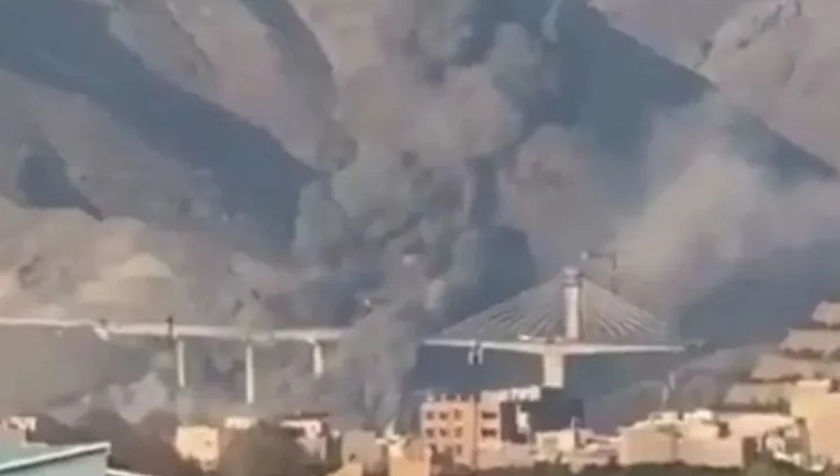 Explosão em área próxima ao Estreito de Ormuz durante conflito entre Irã e Estados Unidos