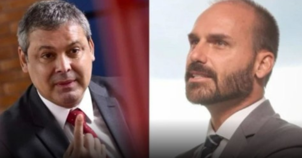 Eduardo Bolsonaro e possível inclusão na Interpol após pedido ao STF - Foto: Reprodução/Redes Sociais