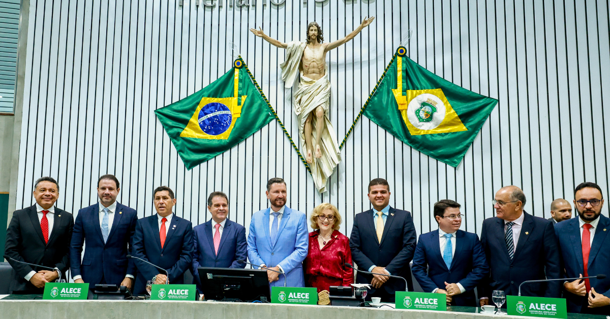 Sessão solene na Alece celebra os 300 anos de Fortaleza - Foto: Marcos Moura