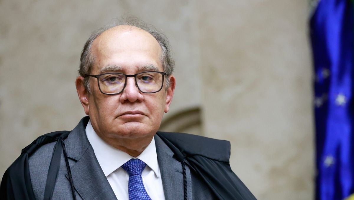 Gilmar Mendes ministro do STF durante sessão em meio a debate sobre impeachment no Congresso
