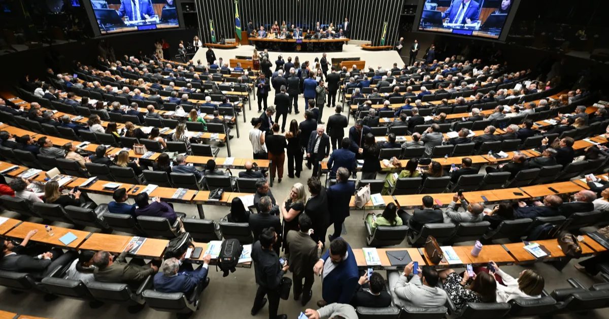Câmara dos Deputados após mudanças da janela partidária 2026 - Foto: Edilson Rodrigues/Agência Senado
