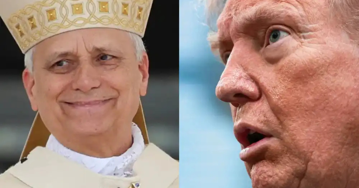 Donald Trump em imagem gerada por IA como Jesus após criticar o papa Leão XIV - Foto: Reprodução