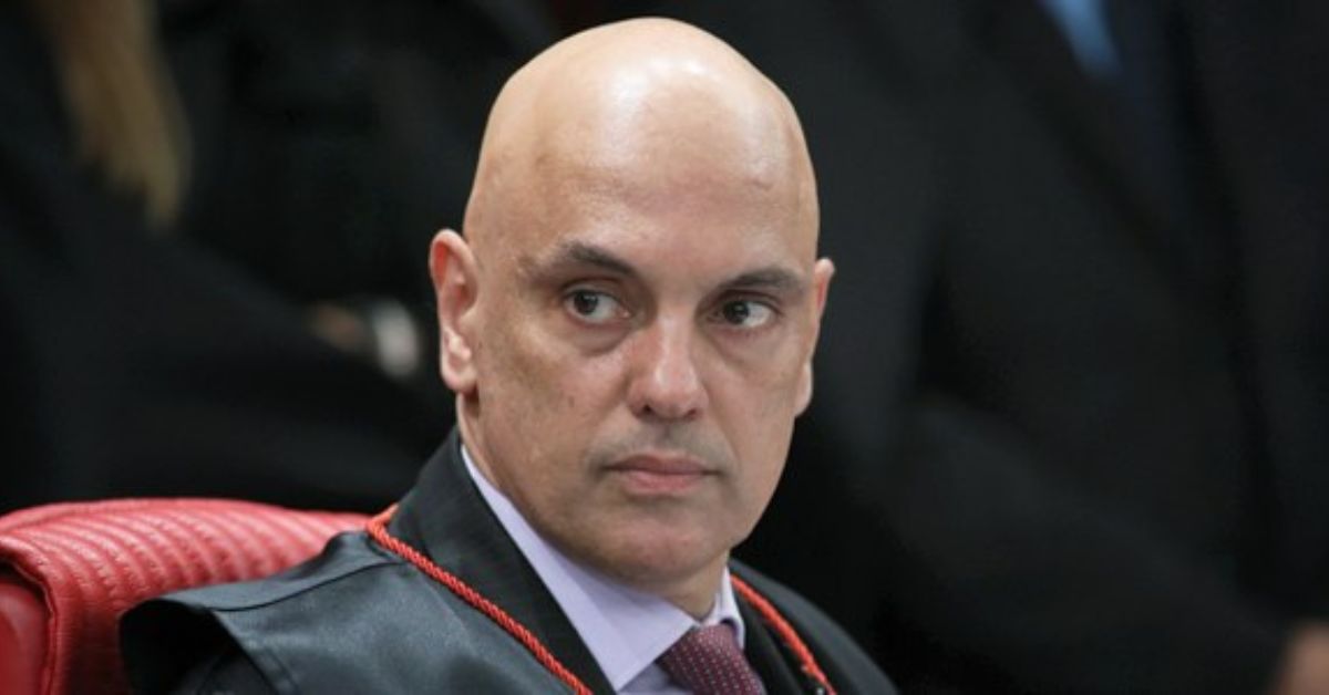 Ministro Alexandre de Moraes, do STF, em imagem institucional usada em matéria sobre ação da Rumble nos Estados Unidos