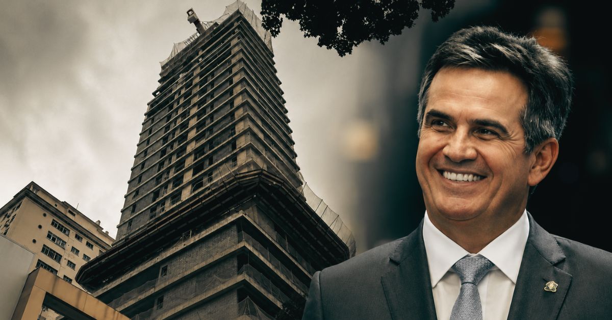 Prédio onde fica o triplex de Ciro Nogueira investigado pela PF no caso Banco Master