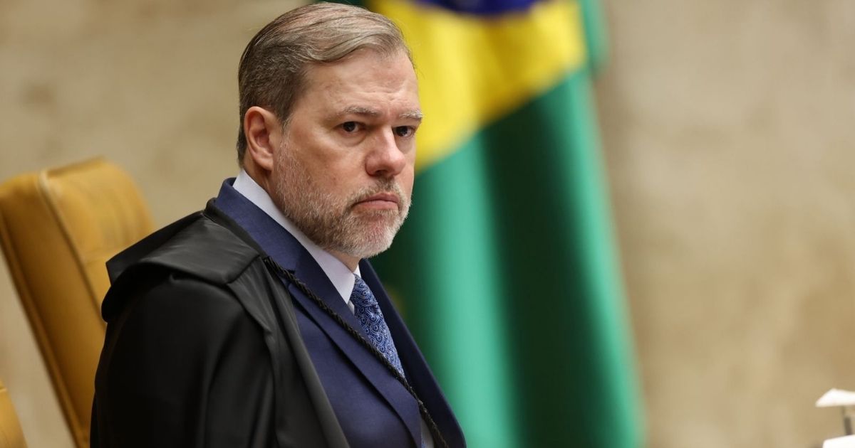 Ministro Dias Toffoli, do STF, em julgamento. Relatório dos Estados Unidos cita decisões relacionadas à Lava Jato em debate sobre segurança jurídica no Brasil.