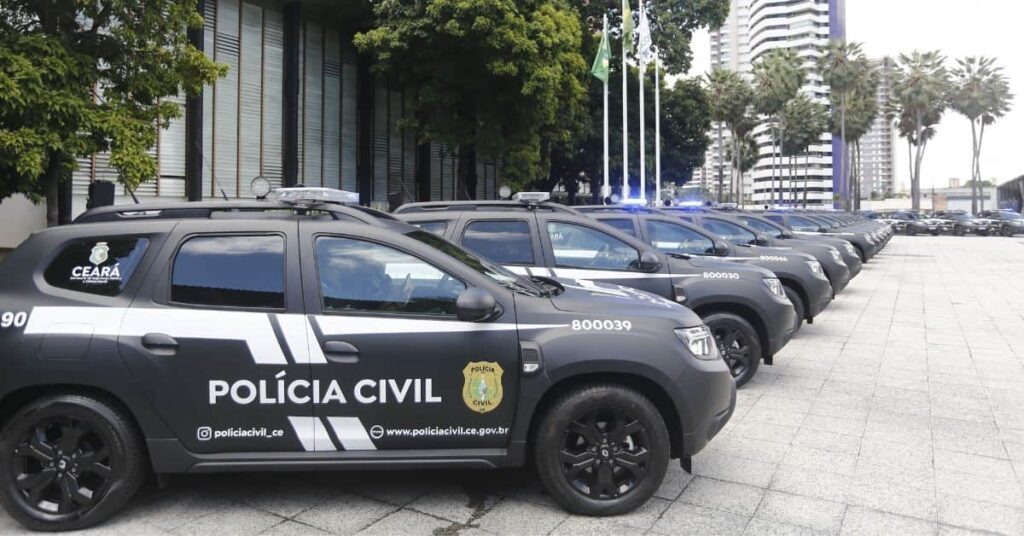 Viaturas da Polícia Civil usadas no combate a criminalidade do Ceará