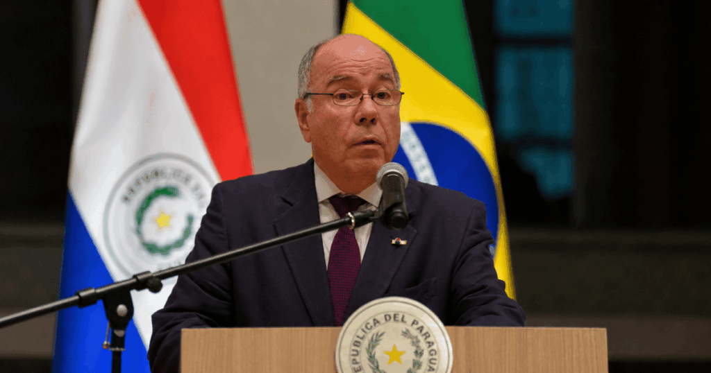 Mauro Vieira anuncia aporte de US$ 100 milhões do Brasil ao Focem durante reunião do Mercosul em Assunção.