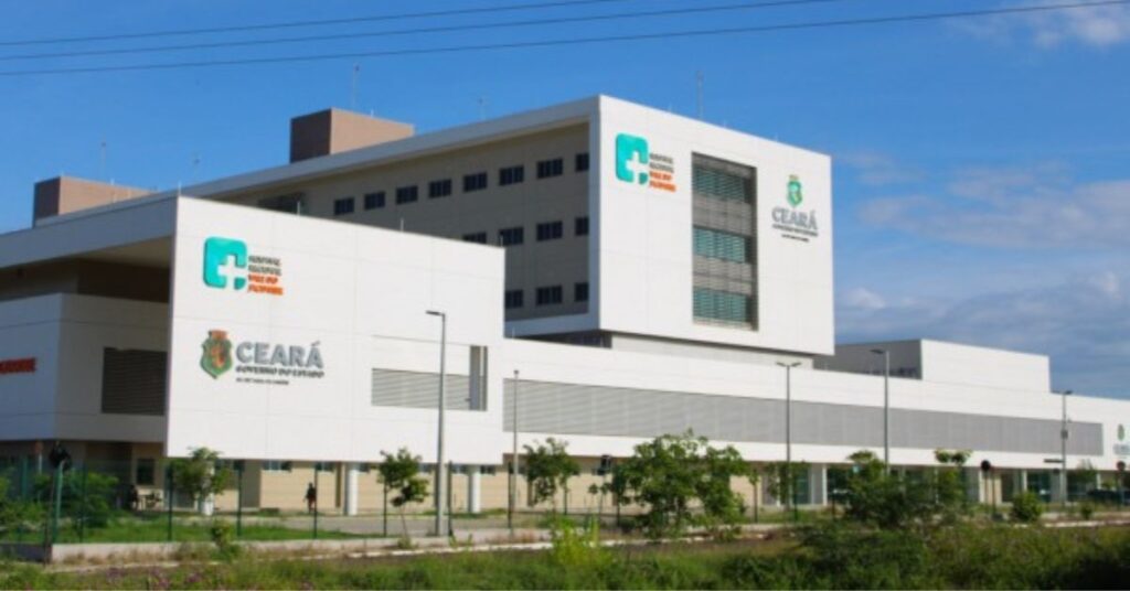 Imagem de um dos hospitais regionais do Ceará