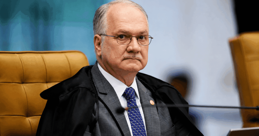 Edson Fachin, presidente do STF, durante sessão do Supremo que pautou o julgamento dos recursos sobre a limitação dos penduricalhos no Judiciário.