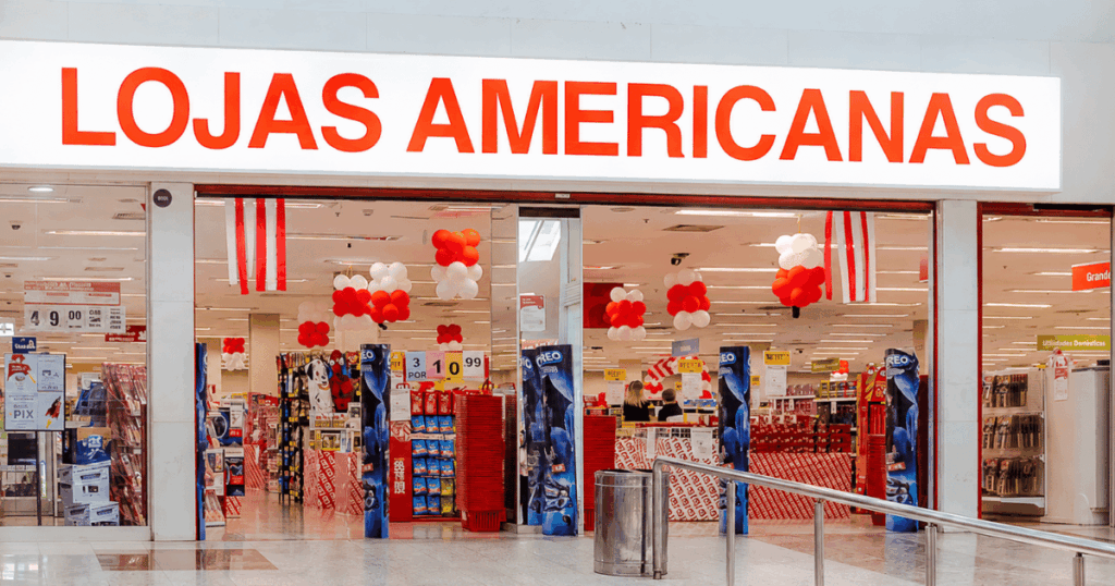 Fachada de uma unidade das Lojas Americanas, empresa alvo da segunda fase da Operação Disclosure da Polícia Federal que investiga suposta fraude contábil de R$ 54 bilhões.