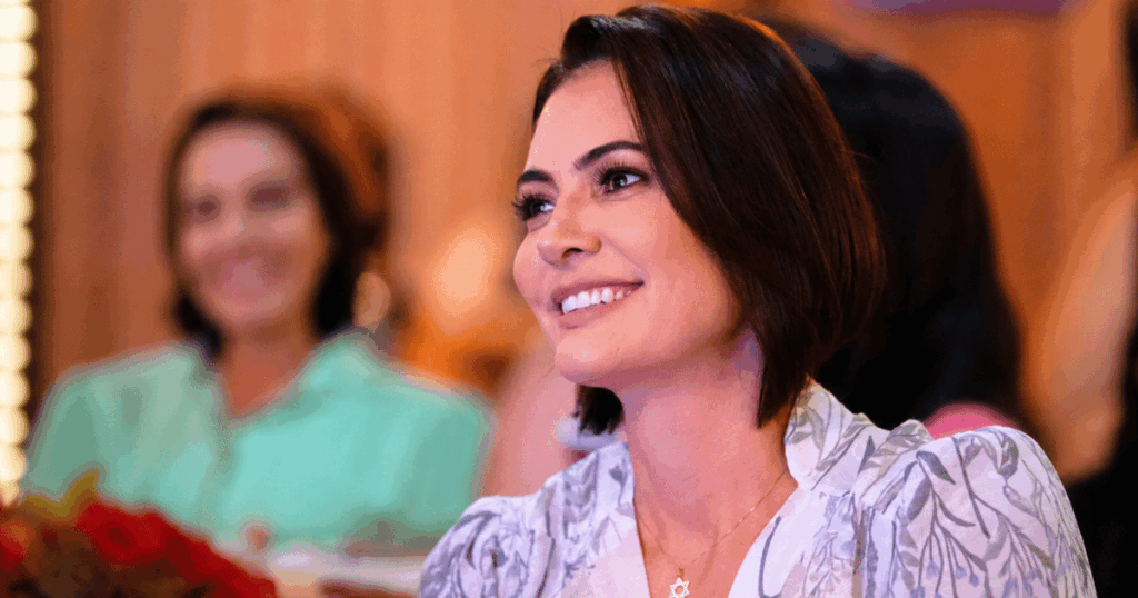 Michelle Bolsonaro durante evento do PL Mulher, em imagem utilizada na cobertura sobre sua saída da presidência do segmento feminino do partido.