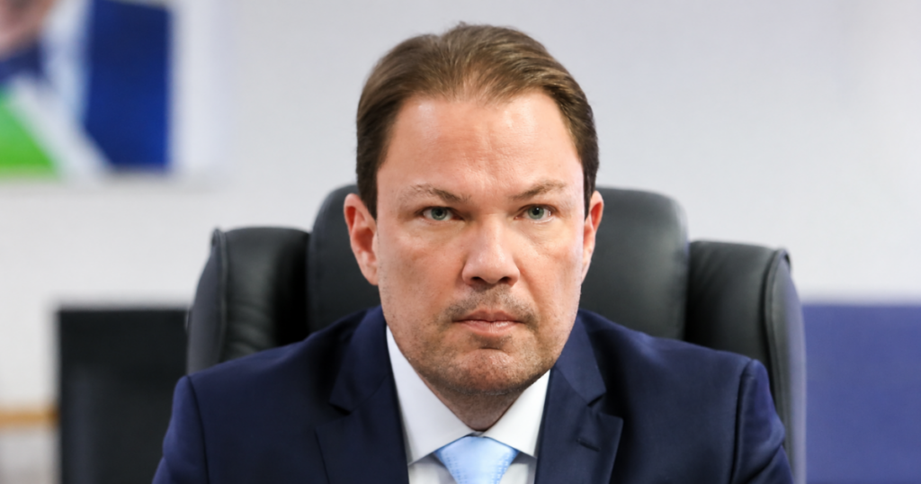 Ney Ferraz, ex-secretário de Economia do Distrito Federal, alvo da Operação Black-Tie que investiga suspeitas de corrupção, lavagem de dinheiro e associação criminosa.