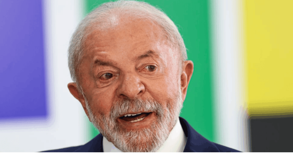 Presidente Luiz Inácio Lula da Silva durante agenda oficial em Brasília.