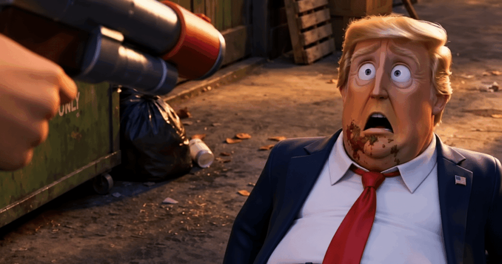 Vídeo divulgado pela Agência Fars mostra animação em que Donald Trump é morto durante propaganda iraniana.