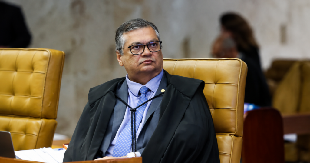 Flávio Dino durante sessão no STF; ministro determinou investigação da atuação da CVM no caso Banco Master