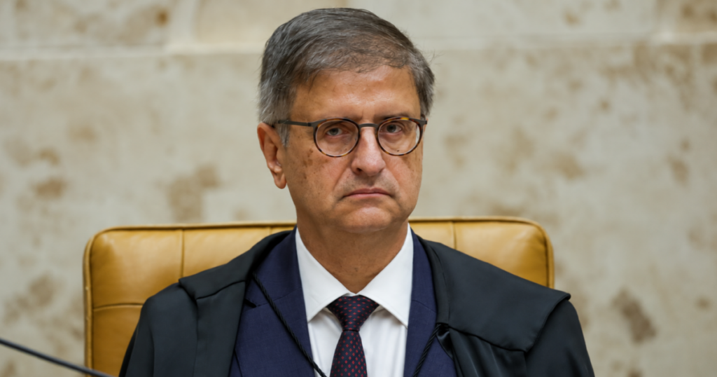 Paulo Gonet, procurador-geral da República, durante sessão institucional